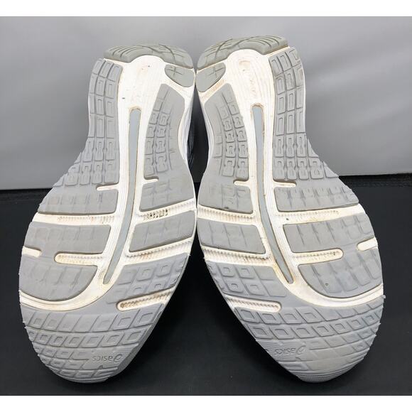 ASICS GEL Cumulus Gray Knit Running Shoes 1011A809 Mens Size 11.5 Fast Ship - Picture 7 of 12